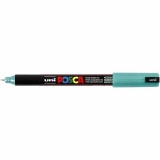 Posca Marker , PC-1MR, Strichstärke 0,7 mm, extrafein, Metallic-Grün, 1 Stk