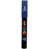 Posca Marker , PC-1M, Strichstärke 0,7 mm, extrafein, Blau, 1 Stk