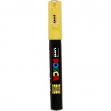 Posca Marker , Strichstärke 0,7 mm, Gelb, 1 Stk