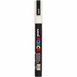 Posca Marker , PC-3M, Strichstärke 0,9-1,3 mm, fein, Elfenbein, 1 Stk