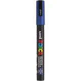 Posca Marker , Nr. PC-3M, Strichstärke 0,9-1,3 mm, fein, Blau, 1 Stk