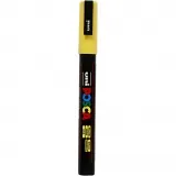 Posca Marker , Nr. PC-3M, Strichstärke 0,9-1,3 mm, fein, Gelb, 1 Stk