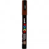 Posca Marker , Nr. PC-3M, Strichstärke 0,9-1,3 mm, fein, Braun, 1 Stk
