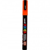 Posca Marker , PC-3M, Strichstärke 0,9-1,3 mm, fein, Orange, 1 Stk