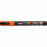 Posca Marker , PC-3M, Strichstärke 0,9-1,3 mm, fein, Orange, 1 Stk