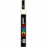 Posca Marker , PC-5M, Strichstärke 2,5 mm, Medium, Elfenbein, 1 Stk