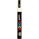 Posca Marker , Nr. PC-5M, Strichstärke 2,5 mm, Medium, Elfenbein, 1 Stk