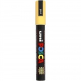 Posca Marker , PC-5M, Strichstärke 2,5 mm, Medium, Strohgelb, 1 Stk