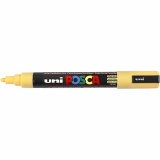 Posca Marker , PC-5M, Strichstärke 2,5 mm, Medium, Strohgelb, 1 Stk