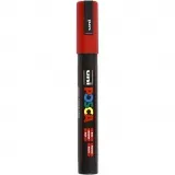Posca Marker , Nr. PC-5M, Strichstärke 2,5 mm, Medium, Rot, 1 Stk