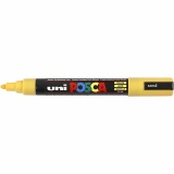 Posca Marker , PC-5M, Strichstärke 2,5 mm, Medium, Gelb, 1 Stk