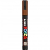 Posca Marker , PC-5M, Strichstärke 2,5 mm, Medium, Braun, 1 Stk