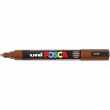 Posca Marker , PC-5M, Strichstärke 2,5 mm, Medium, Braun, 1 Stk