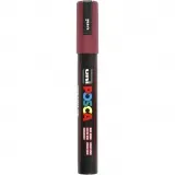 Posca Marker , Nr. PC-5M, Strichstärke 2,5 mm, Medium, Bordeaux, 1 Stk