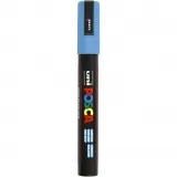 Posca Marker , Nr. PC-5M, Strichstärke 2,5 mm, Medium, Hellblau, 1 Stk