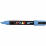 Posca Marker , PC-5M, Strichstärke 2,5 mm, Medium, Hellblau, 1 Stk