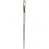 Nature Line Pinsel, 8, L 18,5 cm, B 10 mm, Flach, 12 Stk/ 1 Pck