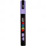 Posca Marker , Nr. PC-5M, Strichstärke 2,5 mm, Medium, Flieder, 1 Stk