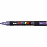 Posca Marker , PC-5M, Strichstärke 2,5 mm, Medium, Violett-metallic, 1 Stk