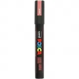 Posca Marker , Nr. PC-5M, Strichstärke 2,5 mm, Medium, Metallic-Rot, 1 Stk