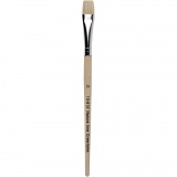 Nature Line Pinsel, 12, L 19 cm, B 11 mm, Flach, 12 Stk/ 1 Pck