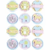 3D-Sticker Baby, Baby, D 35 mm, Dicke 5 mm, 1 Bl.