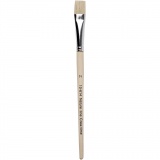 Nature Line Pinsel, 14, L 20 cm, B 15 mm, Flach, 12 Stk/ 1 Pck