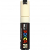 Posca Marker , PC-8K, Strichstärke 8 mm, breit, Elfenbein, 1 Stk
