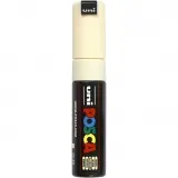 Posca Marker , Nr. PC-8K, Strichstärke 8 mm, breit, Elfenbein, 1 Stk