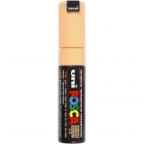 Posca Marker , PC-8K, Strichstärke 8 mm, breit, Blassorange, 1 Stk