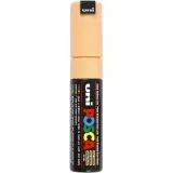 Posca Marker , Nr. PC-8K, Strichstärke 8 mm, breit, Blassorange, 1 Stk