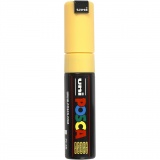 Posca Marker , Nr. PC-8K, Strichstärke 8 mm, breit, Strohgelb, 1 Stk