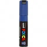 Posca Marker , Nr. PC-8K, Strichstärke 8 mm, breit, Blau, 1 Stk