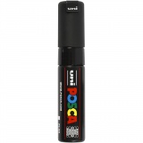 Posca Marker , PC-8K, Strichstärke 8 mm, breit, Schwarz, 1 Stk