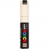 Posca Marker , PC-8K, Strichstärke 8 mm, breit, Beige, 1 Stk