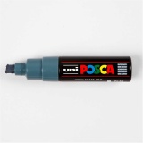 Posca Marker , PC-8K, Strichstärke 8 mm, breit, Schiefergrau, 1 Stk