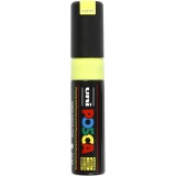 Posca Marker , PC-8K, Strichstärke 8 mm, breit, Fluo-Gelb, 1 Stk