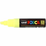 Posca Marker , PC-8K, Strichstärke 8 mm, breit, Fluo-Gelb, 1 Stk
