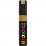 Posca Marker , PC-8K, Strichstärke 8 mm, breit, Gold, 1 Stk
