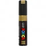 Posca Marker , Nr. PC-8K, Strichstärke 8 mm, breit, Gold, 1 Stk