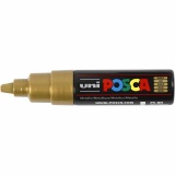 Posca Marker , PC-8K, Strichstärke 8 mm, breit, Gold, 1 Stk