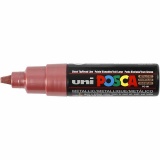 Posca Marker , PC-8K, Strichstärke 8 mm, breit, Metallic-Rot, 1 Stk
