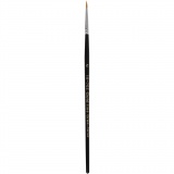 Gold Line Pinsel, 2, L 17 cm, B 2 mm, rund, 12 Stk/ 1 Pck