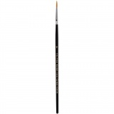 Gold Line Pinsel, 4, L 17 cm, B 2,5 mm, rund, 12 Stk/ 1 Pck