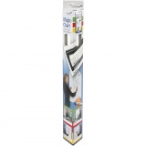Whiteboard Folie, L 80 cm, B 60 cm, Weiß, 25 Bl./ 1 Rolle