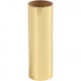 Dekofolie, B 15,5 cm, Dicke 0,02 mm, Gold, 50 cm/ 1 Rolle