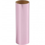 Dekofolie, B 15,5 cm, Dicke 0,02 mm, Pink, 50 cm/ 1 Rolle