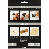 Rub-on Stickers, Meer, Blatt 12,2x15,3 cm, 1 Pck