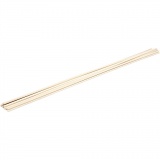 Holzstäbe rund, L 60 cm, D 6 mm, 10 Stk/ 1 Pck
