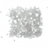 Glitter, Größe 1-3 mm, Transparent, 30 g/ 1 Dose